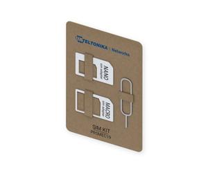 Teltonika Networks Kit de adaptadores SIM Teltonika para tarjetas Nano, Micro y SIM estándar PR5MEC19