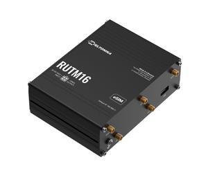 Teltonika Networks Router industrial LTE Cat 6 Teltonika con Dual SIM, eSIM y Wi-Fi 5 RUTM16