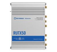 Teltonika Networks RUTX50 Router 5G Industrial, Doble SIM, Multi-Red con UK PSU
