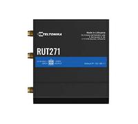 Teltonika Router 5G RUT271 Industrial con eSIM, WiFi 4, Ethernet Rápido, -40°C a 75°C, Instalación Pared/DIN