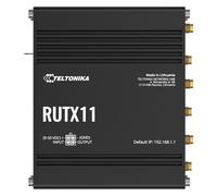 Teltonika RUTX11 router inalámbrico Gigabit Ethernet Doble banda (2,4 GHz / 5 GHz) 4G Gris