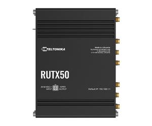 Teltonika RUTX50 Router Industrial 5G Modem Dual SIM eSIM, WiFi 5 Doble Banda 867 Mbps, 5 Puertos Gigabit, -40 a 75°C