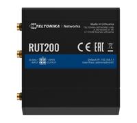 TELTONIKA TK-RUT200 Teltonika Router 4G Industrial - 2 puertos Ethernet RJ45 Fast Ethernet - 4G (LTE) Cat 4 hasta 150Mbps - 1x E