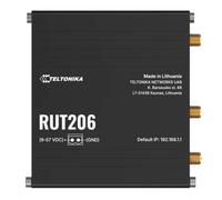 TELTONIKA TK-RUT206 Teltonika Router 4G Industrial - 2 puertos Ethernet RJ45 Fast Ethernet - 4G (LTE) Cat 4 hasta 150Mbps - 1 x