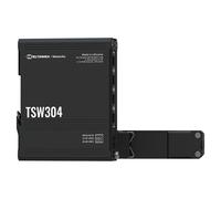 TELTONIKA TK-TSW304 Teltonika Switch No gestionable Industrial - 4 puertos Ethernet RJ45 Gigabit - Rugerizado Carcasa Aluminio
