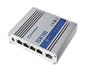 Teltonika TSW100 - Conmutador Ethernet PoE Industrial no administrado