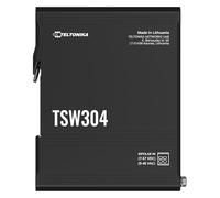 Teltonika TSW304 Gigabit Ethernet (10/100/1000) Energía sobre Ethernet (PoE) Negro