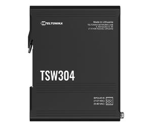 Teltonika TSW304 Interruptor ethernet Gigabit con riel DIN