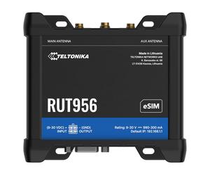 Teltonika W03660 Modelo RUT955 4G/LTE, Dual Sim, Sistema de navegación Global por satélite, Compatible con Teltonika Remote Management System; para Uso con AT&T, Verizon y T-Mobile
