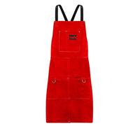 Telwin 804369 Delantal de Soldadura en Serraje, EPI, 4 Bolsillos