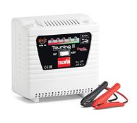 Telwin 807591 Touring 11 Cargador de batería con control electrónico, 230V, 6V/12V