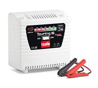 Telwin 807592 Touring 15 Cargador de batería con control electrónico, 230V, 12V/24V
