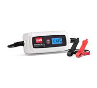 Telwin 807607 Defender 12 Cargador y Mantenedor Electronico para Baterias de 6/12V, Pantalla LCD