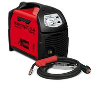 Telwin Technomig210Dual Synergic - Equipo de soldadura de hilo (2 W, 230 V), color rojo y negro
