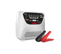 Telwin Touring 15 Cargador de baterías y mantenedor para baterías 12V/24V, tecnología TRONIC, con Pinzas