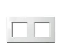 TEM - Marco doble para enchufes con interruptor (2 x 2 m)