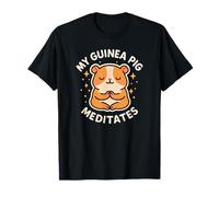 Tema de Animales de Mascota My Guinea Pig Meditates Camiseta