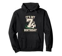 Tema de fútbol It's My 7th Birthday Boy Soccer Sudadera con Capucha
