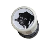 Tema de gatos pequeños, Herramienta de sellado de plástico, Solución de estampado multiusos, Papelería escolar, Regalo para organización del lugar de trabajo, Sello de papelería