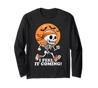 Tema de Halloween con Texto en inglés I Feel It's Coming Manga Larga