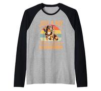 Tema de Just a Boy Who Loves Dachshunds Wiener Dog Lover Camiseta Manga Raglan