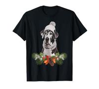 Tema de Navidad para perros Gran Danés Camiseta
