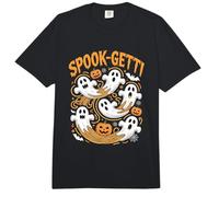 Tema fantasmal de Halloween Spook-Getti Comfort Colors Adult Heavyweight T-Shirt