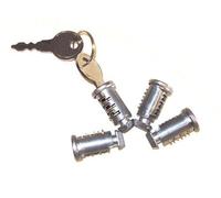 TEMA.. Kit de cerraduras con llave para barras portaequipajes, modelo Menabo