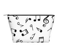 Tema Musical Impreso., Bolsa de artículos de tocador Bolsa de Maquillaje Bolsa de cosméticos Bolsa de artículos de tocador de Viaje portátil