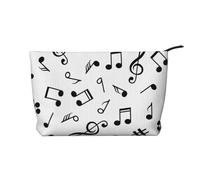 Tema Musical Impreso,Neceser de Pana, Neceser de Maquillaje portátil, Neceser de Viaje