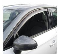 TEMA. Par de deflectores de aire o antiturbo delanteros para Renault Megane Coupe' (3 puertas) del 2003 al 2008