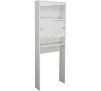 TEMAHOME Mueble para Lavadora, Color Blanco, 64.3 x 177 x 19.2 cm
