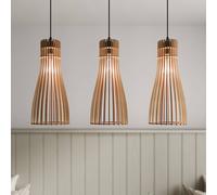 TEMAR LIGHTING Lámpara colgante Bottle, 3 luces