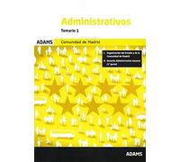 Temario 1 Administrativos Comunidad de Madrid (Temarios 1 y 2 Administrativos Comunidad de Madrid (OC))