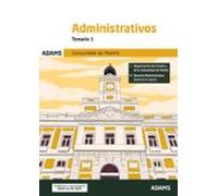 Temario 1 Administrativos De La Comunidad De Madrid. Turno Libre Cuerp