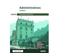 Temario 1 Administrativos de la Generalitat Valenciana (OPOSICIONES)