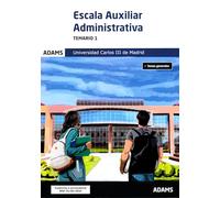 Temario 1 Escala Auxiliar Administrativa Universidad Carlos Iii