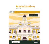 Temario 2 Administrativos de la Comunidad de Madrid (Temarios 1 y 2 Administrativos Comunidad de Madrid, turno libre (OC))