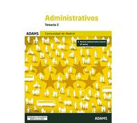 Temario 2 Administrativos de la Comunidad de Madrid (Temarios 1 y 2 Administrativos Comunidad de Madrid (OC))