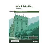 Temario 2 Administrativos de la Generalitat Valenciana (OPOSICIONES)