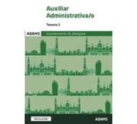 Temario 2 Auxiliar Administrativa-o Ayuntamiento De Zaragoza