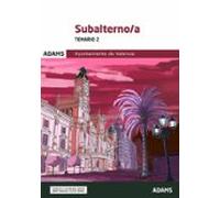 Temario 2 Subalterno-a Ayuntamiento De Valencia