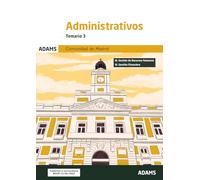 Temario 3 Administrativos de la Comunidad de Madrid (OPOSICIONES)