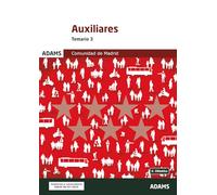 Temario 3 Auxiliares Administrativos de la Comunidad de Madrid (OPOSICIONES)(edición en español)