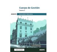 Temario 3 Cuerpo de Gestión de la Generalitat Valenciana (OPOSICIONES)