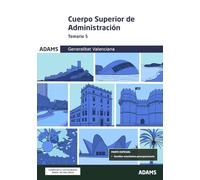 Temario 5 Cuerpo Superior de Administración de la Generalitat Valenciana (OPOSICIONES)