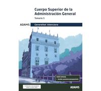 Temario 5 Cuerpo Superior de Administración General de la Generalitat Valenciana (OPOSICIONES)