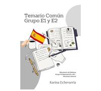 Temario común grupo E1 E2: Ministerio de defensa Grupo profesional E1 E2 Personal Laboral