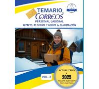 TEMARIO de CORREOS: Parte 2: Temario completo de correos: INCLUYE: Actualizaciones, tarifas, glosarios, casos prácticos y psicotécnicos y...¡30 ... INCLUYE GLOSARIOS, TEST Y... ¡MUCHO MÁS!)