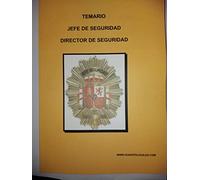 Temario de Jefe y Director de Seguridad